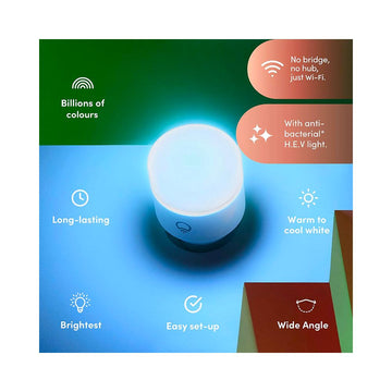 LIFX Clean A60 Colour 1200lm E27 Anti Bacterial Smart Bulb